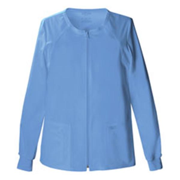 Jacket Warm-Up 55% Cotton / 42% Polyester / 3% Spandex Womens Ceil Sm 4Pckt Ea